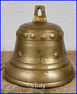 Antique Spanish Colonial Bronze Mission Church Bell New Mexico 18th Century RARE