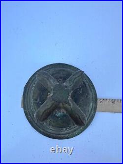 Antique Spanish Mission Bell Catholic church bell Rustic 1800's Brass READ
