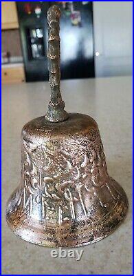 Antique Spanish Mission Church Bell 1811 Brass/Bronze 5 1/2 High Collector Bell