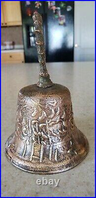 Antique Spanish Mission Church Bell 1811 Brass/Bronze 5 1/2 High Collector Bell