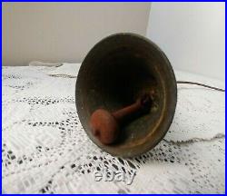 Antique Store Door Hanging Spring Brass Metal Door Bell