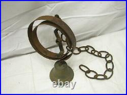 Antique Store Door Spring Bell Brass Bronze Hardware General Servants