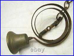 Antique Store Door Spring Bell Brass Bronze Hardware General Servants