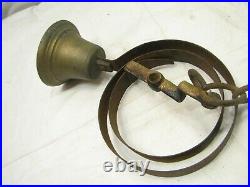 Antique Store Door Spring Bell Brass Bronze Hardware General Servants