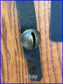 Antique Style Sleigh Bell Belt Brass, Numbered Total Of 15