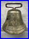 Antique Swiss Brass Cow Bell C. 1869 Helvetia WV Farm Used