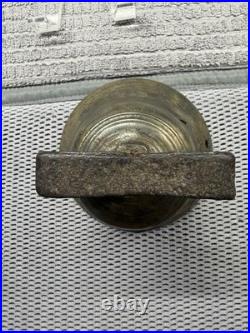 Antique Swiss Brass Cow Bell C. 1869 Helvetia WV Farm Used