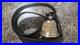 Antique Switzerland Bronze Glocken Cow Goat Bell with Large 45 Leather Strap
