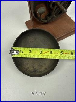 Antique Taylor's Pat. 1880 Twist Doorbell Working Porcelain Knob Victorian Video