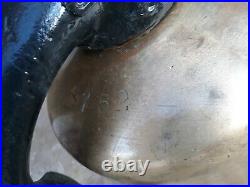 Antique Texas Steam Locomotive Brass Bell with History