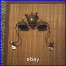 Antique Three Bell Horse Saddle Hames Carriage Chimes Bells