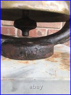 Antique Train Locomotive Brass Bell, railroad RR