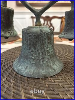 Antique Triple Bell, Bronze