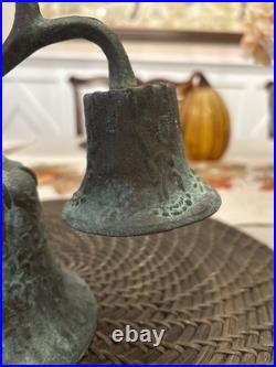 Antique Triple Bell, Bronze