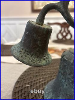 Antique Triple Bell, Bronze