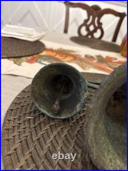 Antique Triple Bell, Bronze