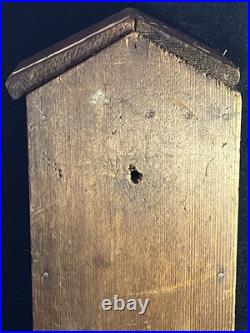 Antique True Jamestown Oak Dinner Bell, Byron Poem C1910