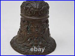 Antique Venus Kneeling Bronze Bell