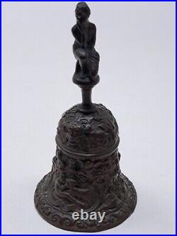 Antique Venus Kneeling Bronze Bell