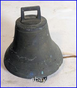 Antique Victorian 00 Bronze Call Bell East Hampton, CT 1880s Ship School
