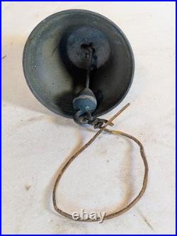 Antique Victorian 00 Bronze Call Bell East Hampton, CT 1880s Ship School