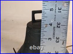 Antique Victorian 00 Bronze Call Bell East Hampton, CT 1880s Ship School