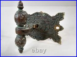 Antique Victorian 1869 Brass Door Bell Corbins Bell New Britain Corbin doorbell