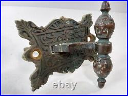 Antique Victorian 1869 Brass Door Bell Corbins Bell New Britain Corbin doorbell