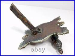Antique Victorian 1869 Brass Door Bell Corbins Bell New Britain Corbin doorbell