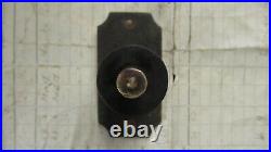 Antique Victorian Brass & China Electric Door Bell Push