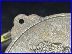 Antique Victorian Brass Eastlake Door Bell Patent Date 1872, 1873