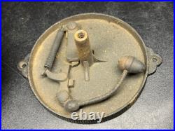 Antique Victorian Brass Eastlake Door Bell Patent Date 1872, 1873