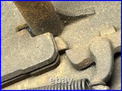 Antique Victorian Brass Eastlake Door Bell Patent Date 1872, 1873