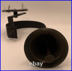Antique Victorian Cast Brass Servants Butler Bell Door Attachment Shop Jingle