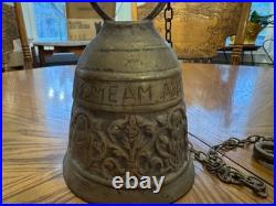 Antique Victorian Figural Religious Mechanical Bell c. 1880-1910