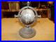 Antique Victorian Globe Spinning Rolling Ball Hotel Lobby Desk Counter Call Bell
