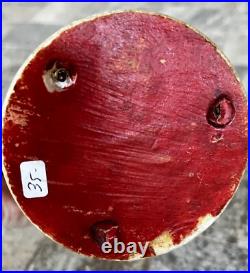 Antique Victorian Mother of Pearl Brass Dove Gold Gilt Desk Service Bell