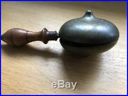 Antique Victorian Muffin Man Hand Bell Fire bell