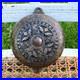 Antique Victorian Ornate Mechanical Doorbell Pat 1879 Cast Iron Eastlake Brass