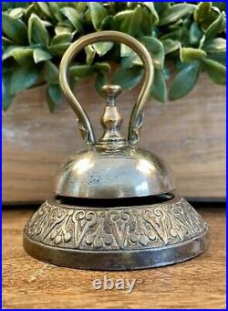 Antique Victorian Service Store Hotel Desk Kitchen Counter Bell-Hop