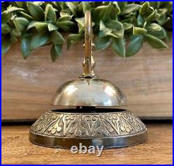Antique Victorian Service Store Hotel Desk Kitchen Counter Bell-Hop