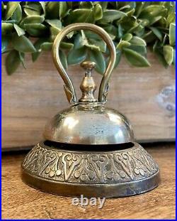 Antique Victorian Service Store Hotel Desk Kitchen Counter Bell-Hop