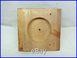 Antique Victorian Table Servants Wall Mounted Brass Bell withwheel