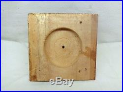 Antique Victorian Table Servants Wall Mounted Brass Bell withwheel