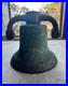 Antique Vintage 90lb Brass Bell Large Patina