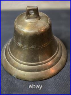 Antique Vintage Brass Bell Antique Vintage Brass Bell