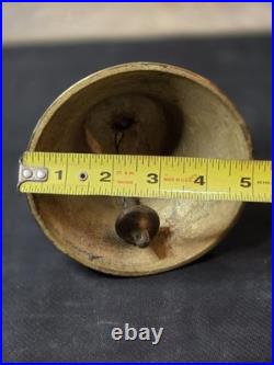 Antique Vintage Brass Bell Antique Vintage Brass Bell