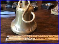 Antique Vintage Brass Ships Bell