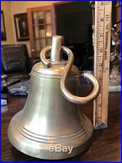 Antique Vintage Brass Ships Bell