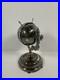 Antique Vintage Brass Spinning Globe Hotel Desk Counter Bell As-is